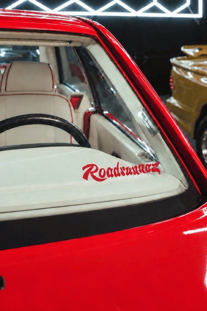 Roadrunnaz Autosticker red