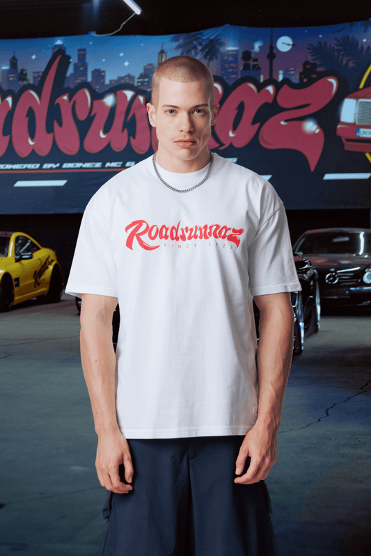 Roadrunnaz Logo T-Shirt white