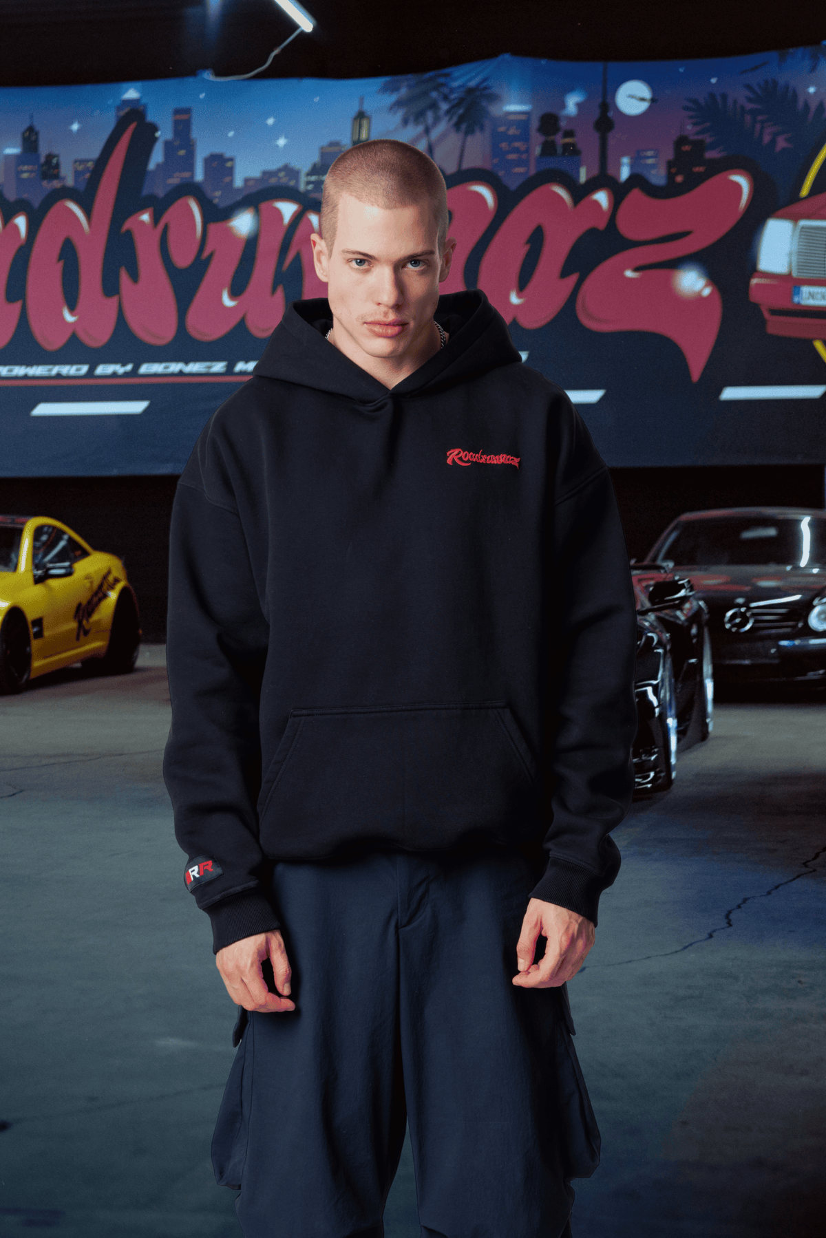 Roadrunnaz Logo Hoodie black